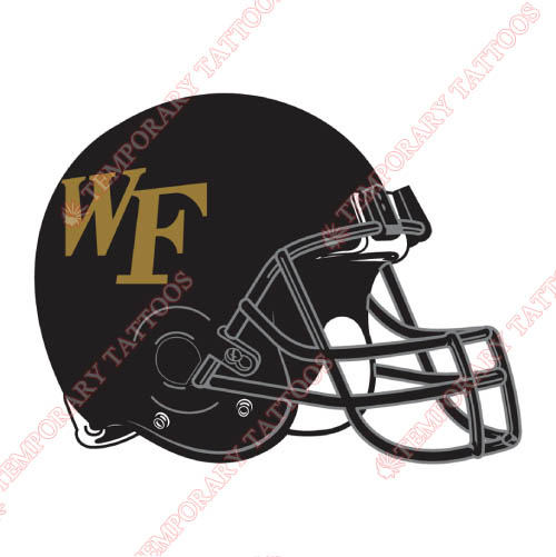 Wake Forest Demon Deacons Customize Temporary Tattoos Stickers NO.6884